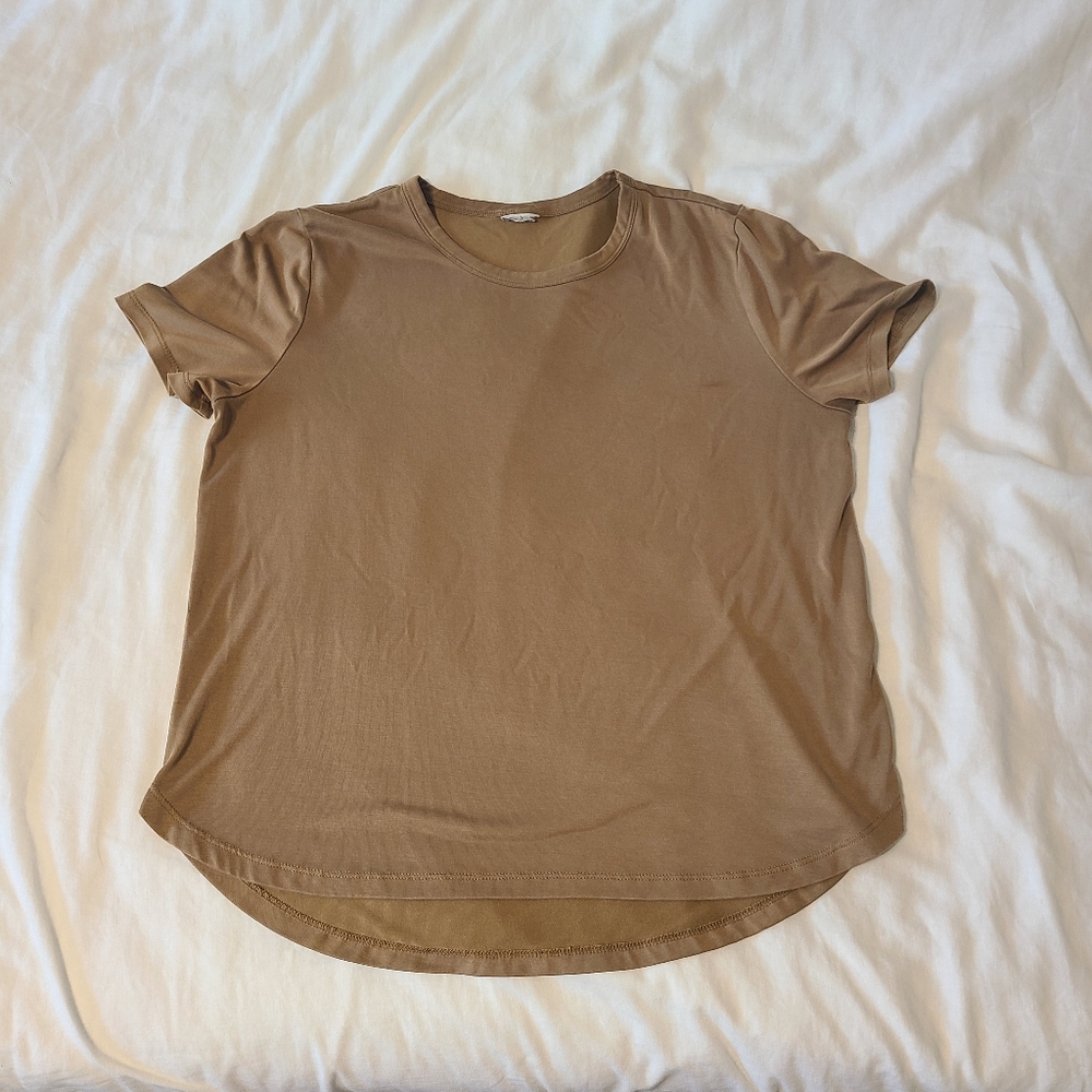 Target Camel colored tee